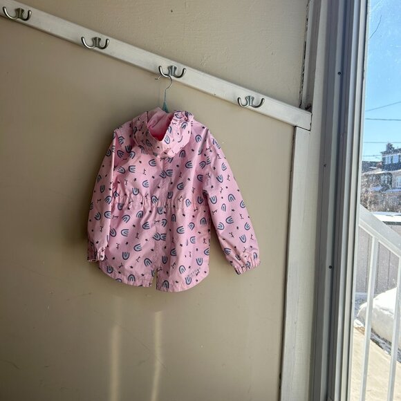 🌈💗 Kids Ripzone Waterproof Raincoat – 5T 💗🌈 - Picture 3 of 6